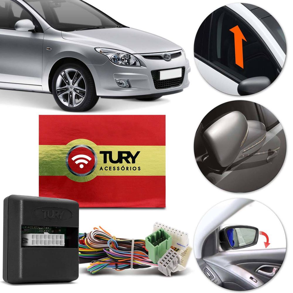 Módulo Subida De Vidro Elétrico e Rebatimento Retrovisor Hyundai i30 09 10 11 12 Tury PARK 5.2.4 AM Menor preço em Módulo Subida De Vidro Elétrico e Rebatimento Retrovisor Hyundai i30 09 10 11 12 Tury PARK 5.2.4 AM