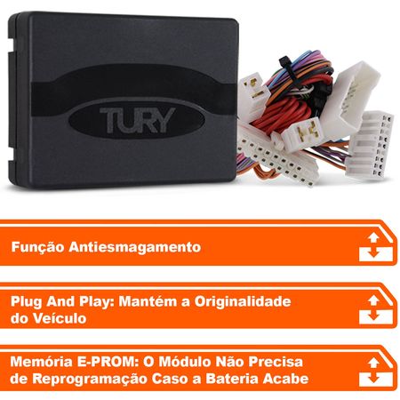 Modulo-de-vidro-eletrico-Tury-Plug-Play-Kia-Picanto-2018-4-portas-antiesmagamento-PRO-4.47-AG-connectparts---2-