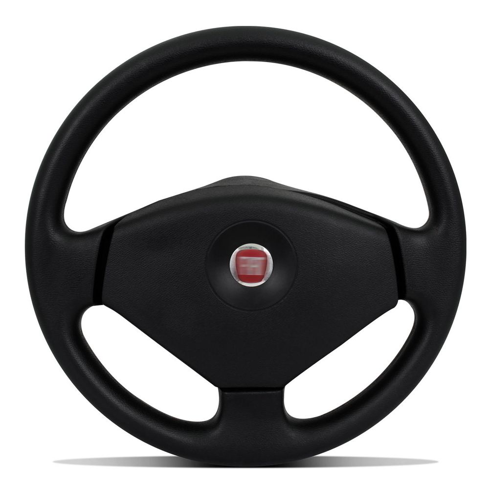 Volante Original Palio Strada Siena Uno Mille Fiorino Idea Marea Brava 1996 a 2014 Preto com Emblema Menor preço em Volante Original Palio Strada Siena Uno Mille Fiorino Idea Marea Brava 1996 a 2014 Preto com Emblema