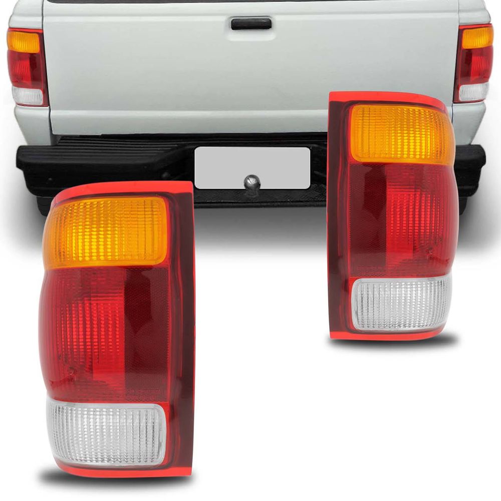 Par Lanterna Traseira Ranger 98 99 00 01 02 03 Serve 93 94 95 96 97 Tricolor Âmbar Menor preço em Par Lanterna Traseira Ranger 98 99 00 01 02 03 Serve 93 94 95 96 97 Tricolor Âmbar