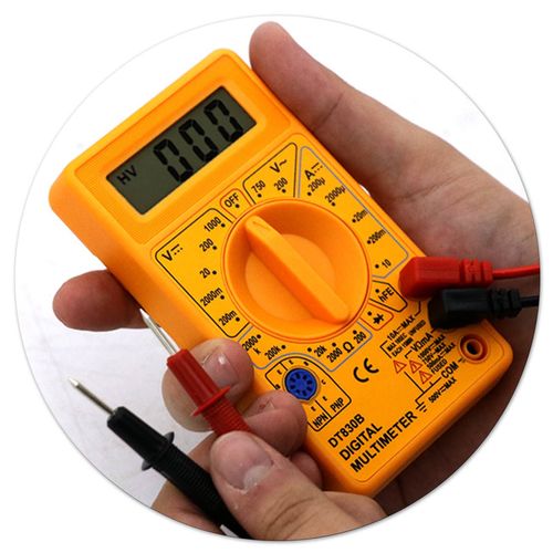 Multímetro Digital Multi Teste Bateria 9V - Connect Parts Mobile