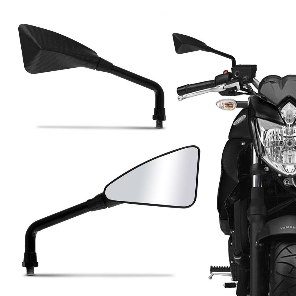 Retrovisor Moto Esportivo Similar Rizoma Tomok Rosca Universal Yamaha Preto Em Aço Par Menor preço em Retrovisor Moto Esportivo Similar Rizoma Tomok Rosca Universal Yamaha Preto Em Aço Par
