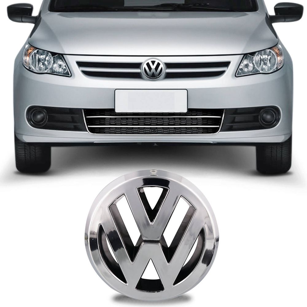 Emblema Volkswagen Gol Voyage G5 2009 a 2012 Cromado Grade Dianteira Encaixe Perfeito Menor preço em Emblema Volkswagen Gol Voyage G5 2009 a 2012 Cromado Grade Dianteira Encaixe Perfeito