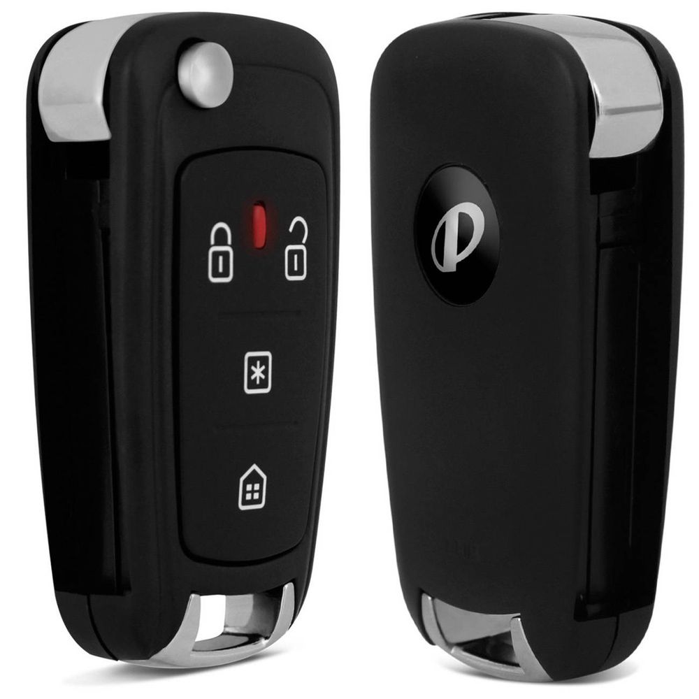 Chave Canivete Pósitron PX80 Controle de Alarme Universal Led Preto Menor preço em Chave Canivete Pósitron PX80 Controle de Alarme Universal Led Preto