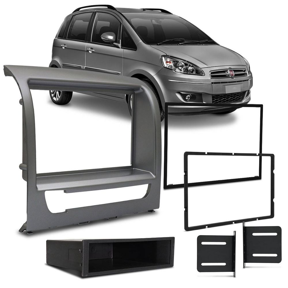 Moldura do Painel 2 Din 1 Din Japonês Chinês Idea 2012 a 2016 Cinza para Player DVD Multimídia é ruim? Moldura do Painel 2 Din 1 Din Japonês Chinês Idea 2012 a 2016 Cinza para Player DVD Multimídia é boa?