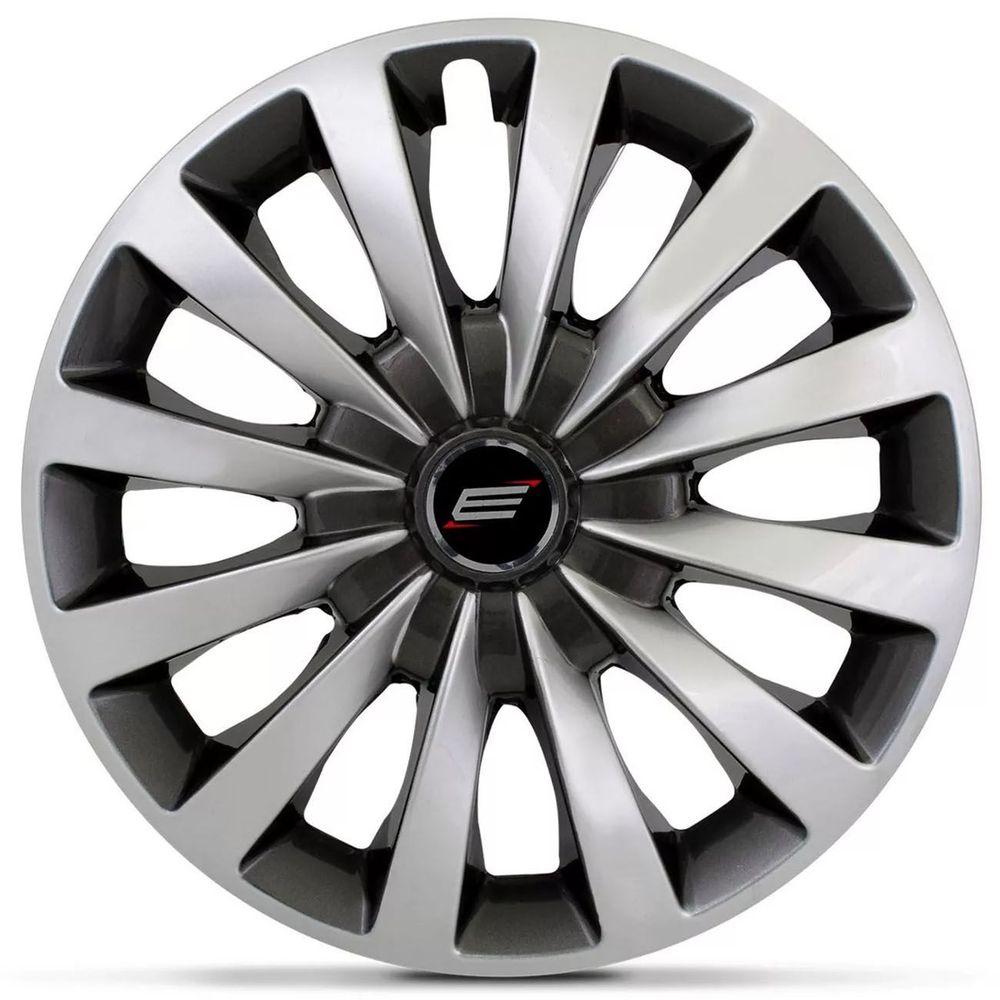 Calota Esportiva Tuning Sport Silver Aro 13 Universal Prata e Preto Menor preço em Calota Esportiva Tuning Sport Silver Aro 13 Universal Prata e Preto