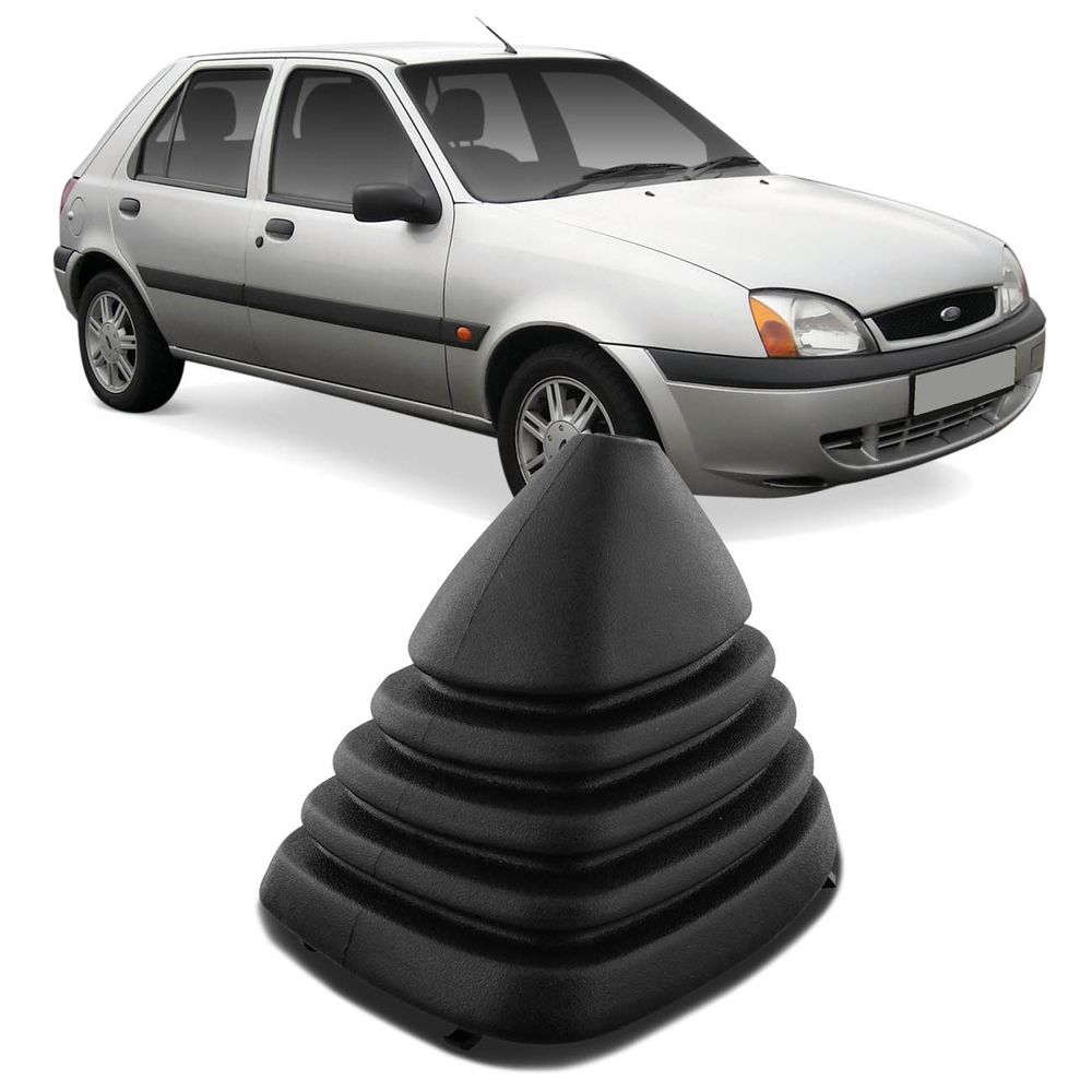 Coifa de Câmbio sem Manopla Sanfonada Fiesta Street 2001 a 2007 Courier 2001 a 2013 Preto Menor preço em Coifa de Câmbio sem Manopla Sanfonada Fiesta Street 2001 a 2007 Courier 2001 a 2013 Preto