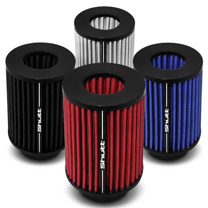 filtro-de-ar-esportivo-duplo-fluxo-alto-conico-lavavel-especial-shutt-universal-52mm-base-de-borracha-vermelho-preto-branco-e-azul-connect-parts--1-