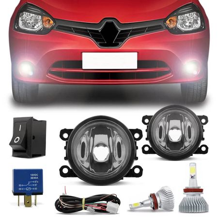 Kit-Farol-de-Milha-Renault-Clio-2013-a-2016---Super-LED-Headlight-H11-6000k-connectparts---1-