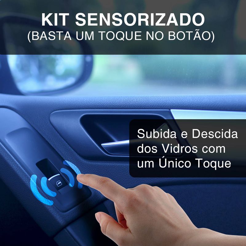 kit Retrovisores Sensorizados - Kit Retrovisor Elétrico