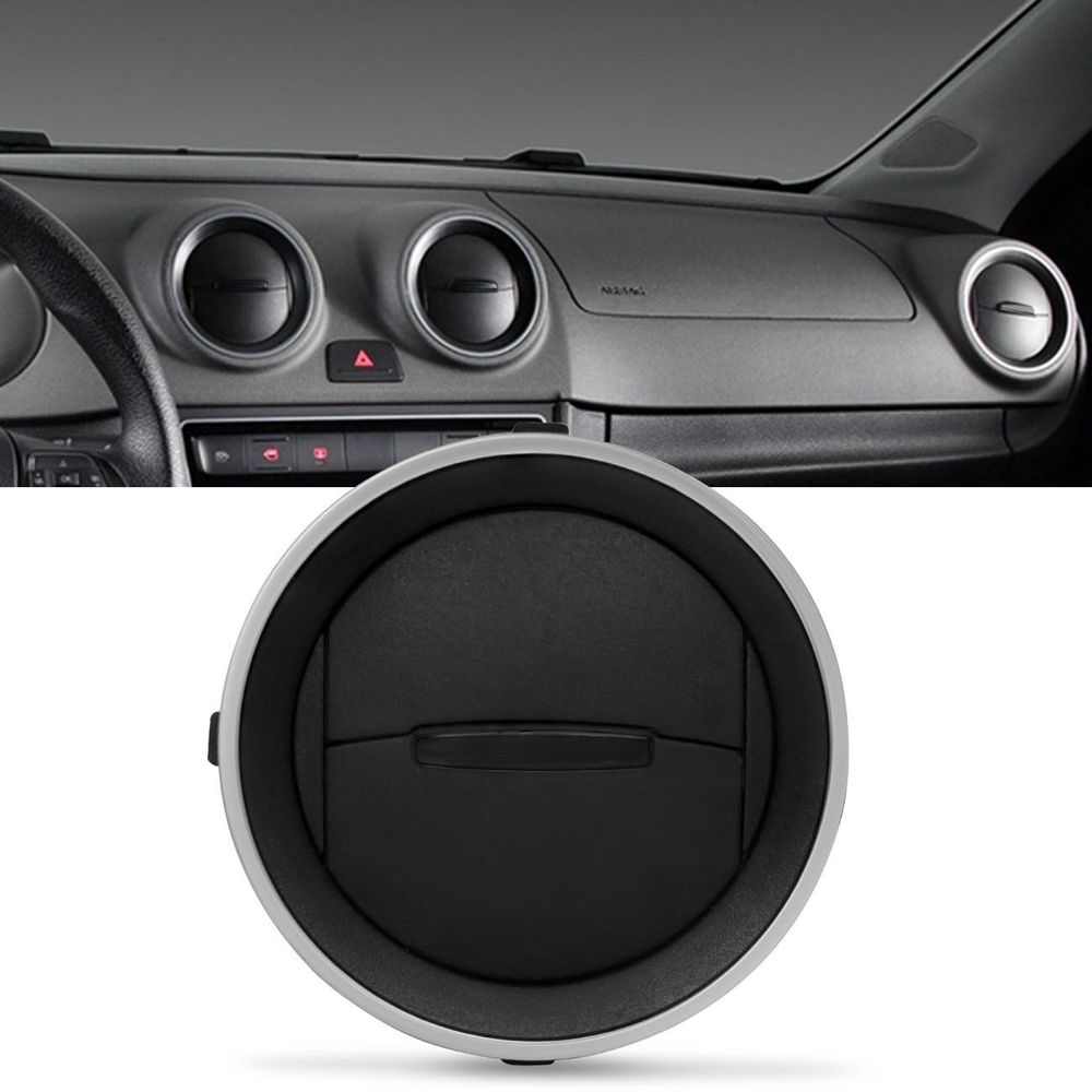 Difusor Saida de Ar Painel Central Lateral Gol Voyage Saveiro G4 G5 G6 06 A 15 Preto com Aro Prata Menor preço em Difusor Saida de Ar Painel Central Lateral Gol Voyage Saveiro G4 G5 G6 06 A 15 Preto com Aro Prata