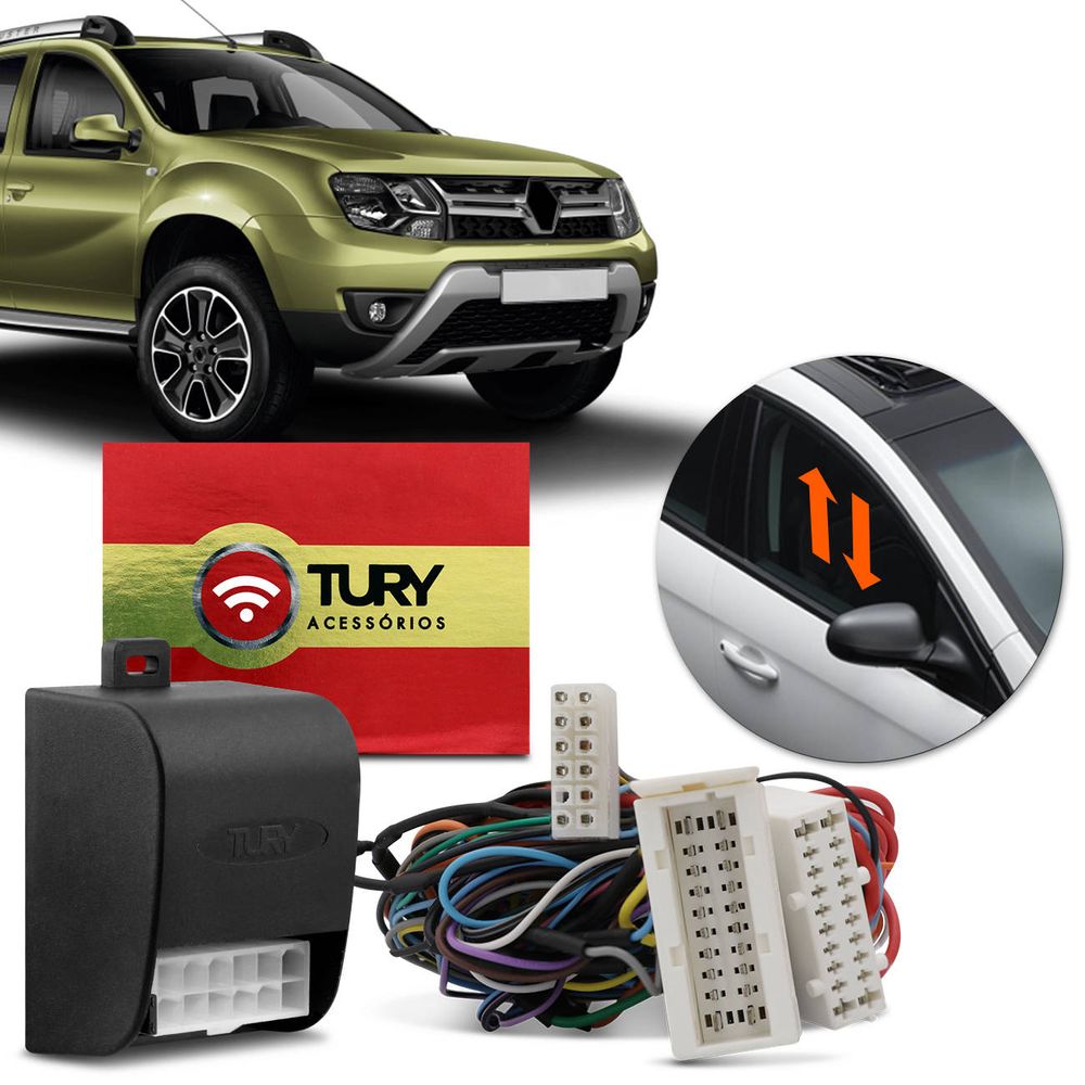 Módulo Subida De Vidro Elétrico Duster Oroch 2016 2017 2018 2019 4 Portas Original Tury LVX 5.11 DQ Menor preço em Módulo Subida De Vidro Elétrico Duster Oroch 2016 2017 2018 2019 4 Portas Original Tury LVX 5.11 DQ