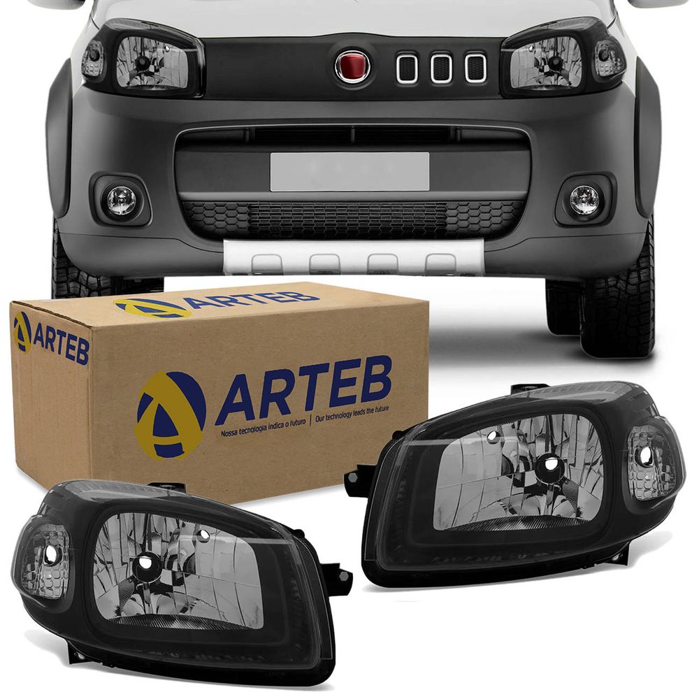 Farol Máscara Negra Novo Uno Way Vivace 2010 a 2014 Fiorino 2010 a 2019 Simples Original Arteb Menor preço em Farol Máscara Negra Novo Uno Way Vivace 2010 a 2014 Fiorino 2010 a 2019 Simples Original Arteb