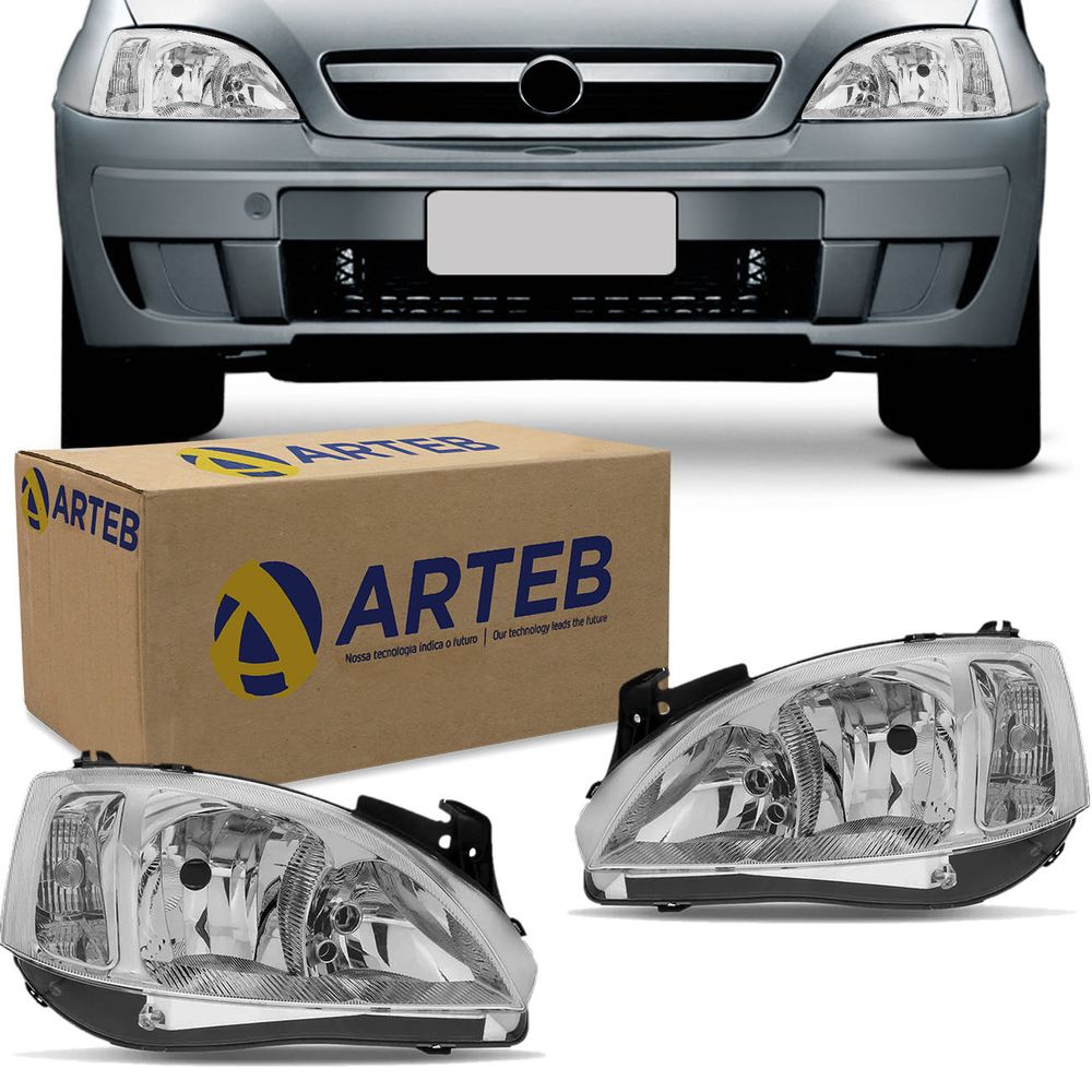 Farol Corsa Montana 03 04 05 06 07 08 09 10 11 12 Máscara Cromada Foco Duplo Original Arteb Menor preço em Farol Corsa Montana 03 04 05 06 07 08 09 10 11 12 Máscara Cromada Foco Duplo Original Arteb