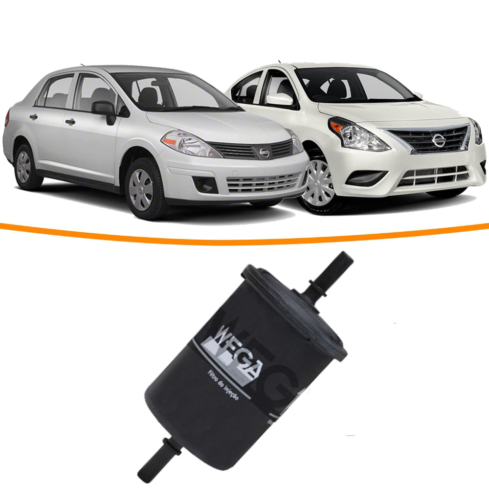 Filtro Combustivel Nissan Versa Flex 1.6 16V 111 CV 2011 a 2018 Menor preço em Filtro Combustivel Nissan Versa Flex 1.6 16V 111 CV 2011 a 2018