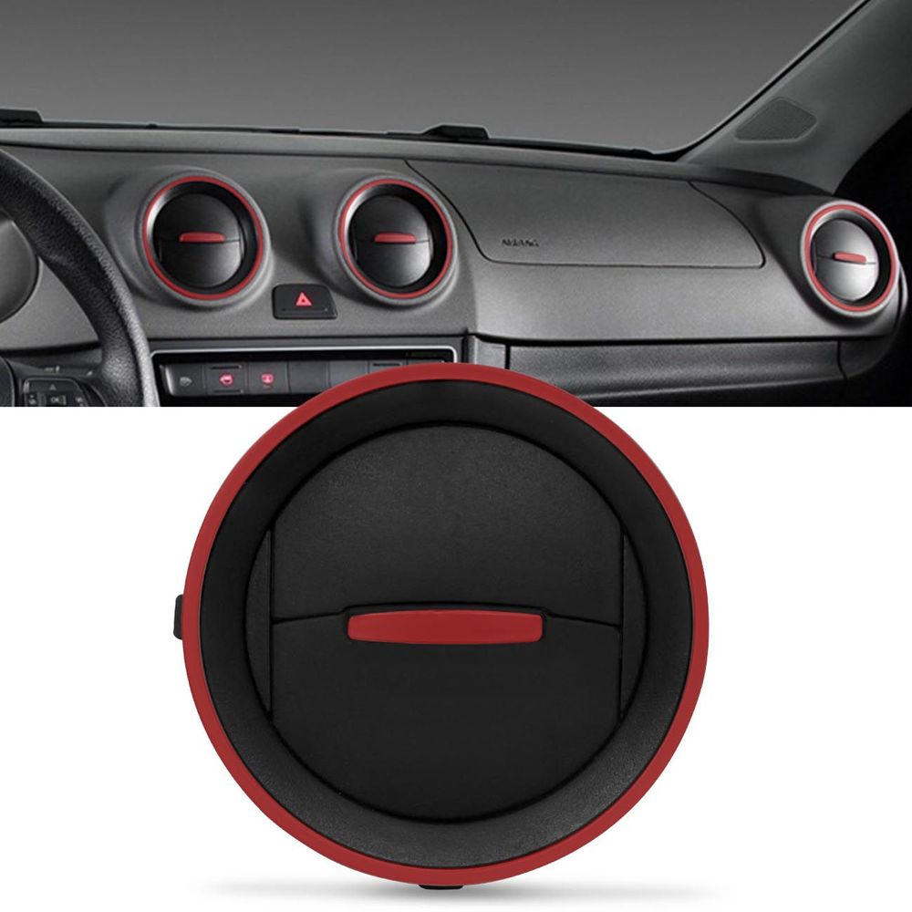 Difusor Saída de Ar Central Lateral Painel Gol Voyage Saveiro G6 2013 a 2016 Preto com Aro Vermelho Menor preço em Difusor Saída de Ar Central Lateral Painel Gol Voyage Saveiro G6 2013 a 2016 Preto com Aro Vermelho