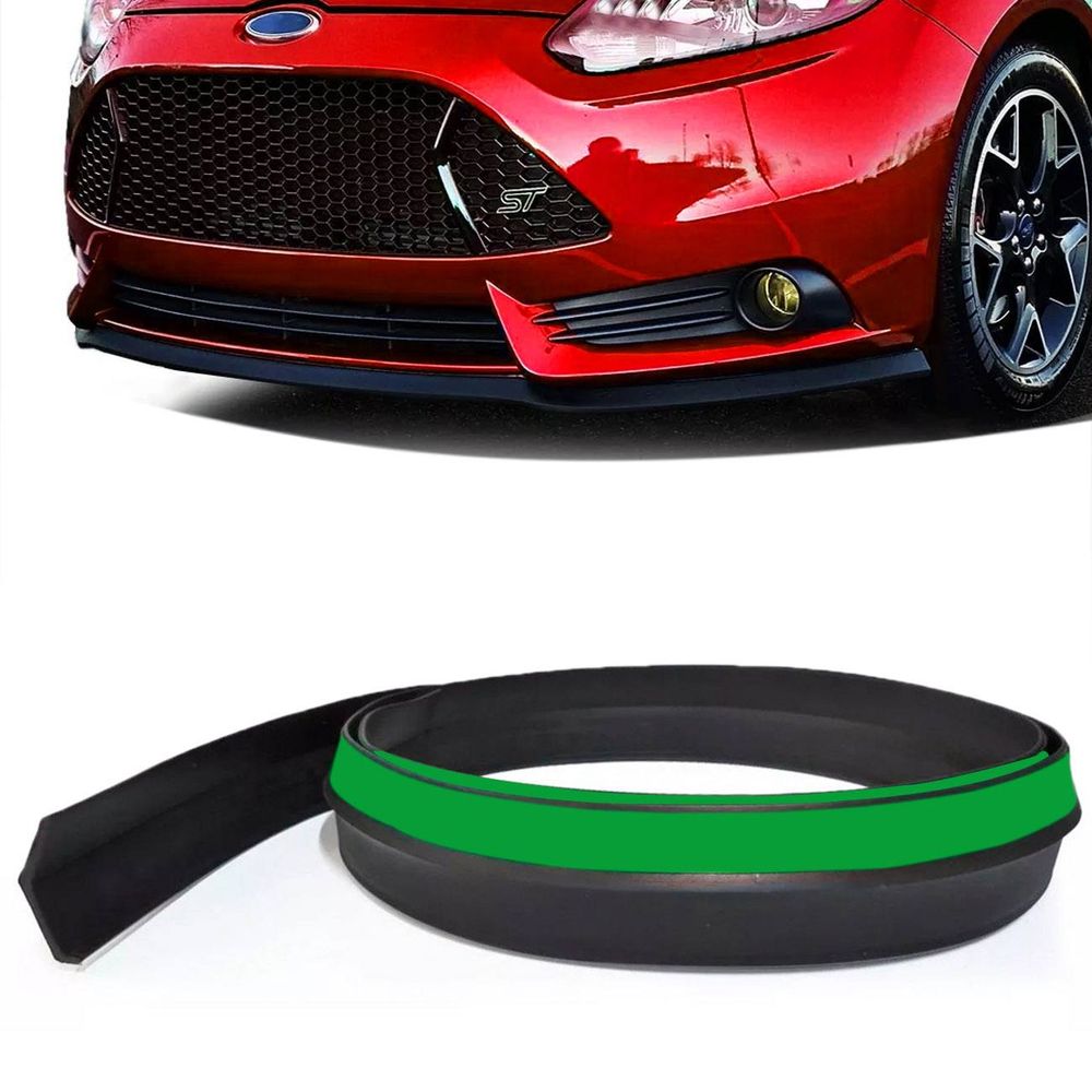 Saia Spoiler Parachoque Front Lip Borracha Tuning Universal Rolo 2,5m Menor preço em Saia Spoiler Parachoque Front Lip Borracha Tuning Universal Rolo 2,5m