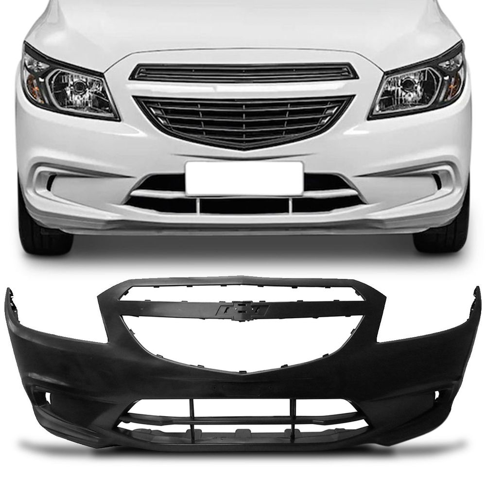 Parachoque Dianteiro Onix LS 12 13 14 15 16 Onix Prisma Joy 17 18 19 Preto Liso sem Furo para Milha Menor preço em Parachoque Dianteiro Onix LS 12 13 14 15 16 Onix Prisma Joy 17 18 19 Preto Liso sem Furo para Milha