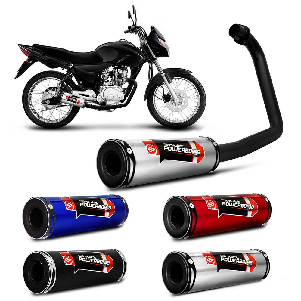 Escapamento esportivo moto 150 Escapamento esportivo moto 150