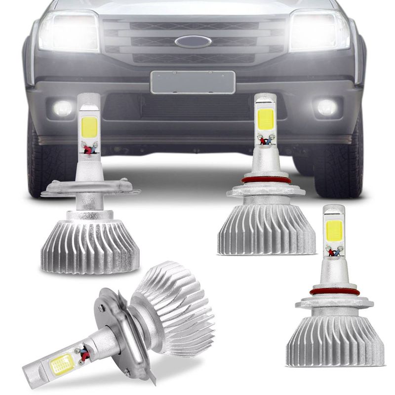 Kit-Lampadas-Super-LED-Ford-Ranger-04-a-12-Farol-Baixo-H4-Alto-H4-e-Milha-HB4-6000K-connectparts---1-