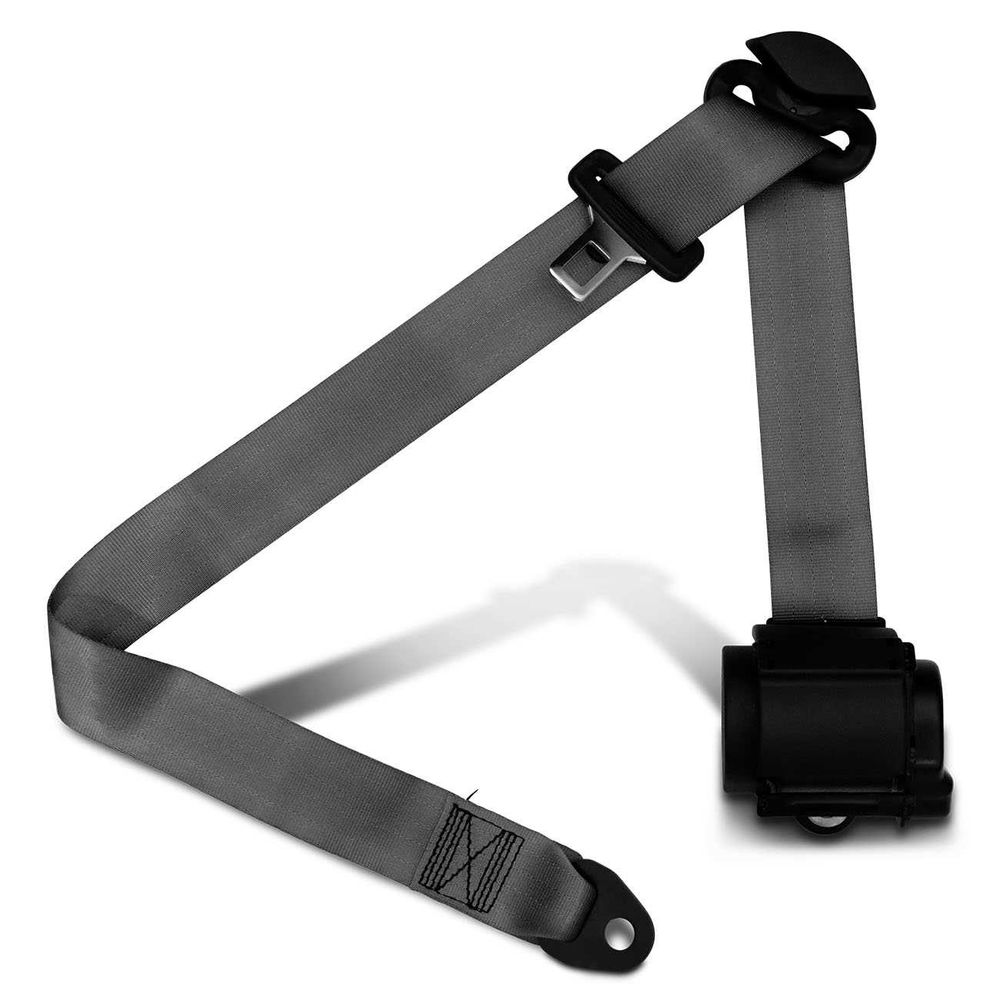 Cinto de Segurança 3 Pontos Dianteiro Retrátil Universal Cinza com Porca Menor preço em Cinto de Segurança 3 Pontos Dianteiro Retrátil Universal Cinza com Porca