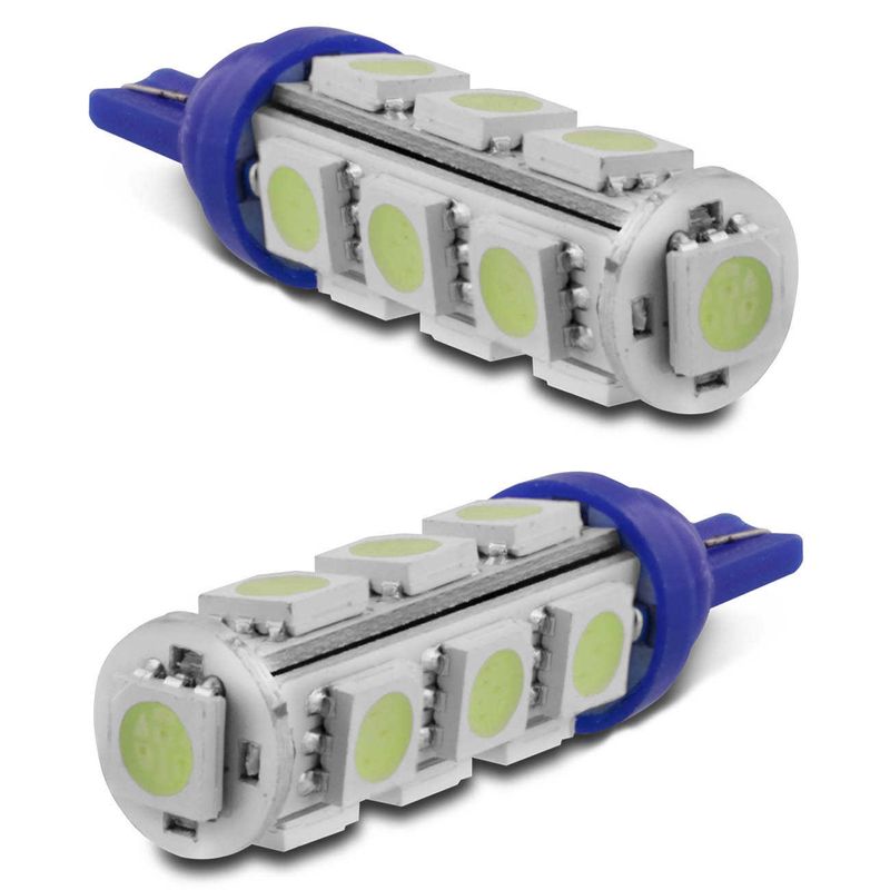 Lampada-T10-13Smd5050-Azul-Gelo-12V-connectparts---1-