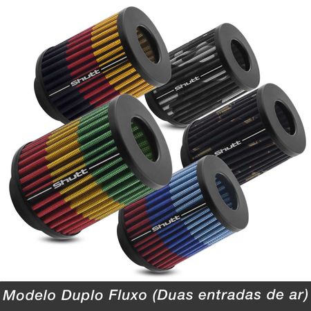 Filtro-de-Ar-Esportivo-Tunning-DuploFluxo-Alto-72mm-Conico-Lavavel-Especial-Shutt-Maior-Potencia-connectparts--2-