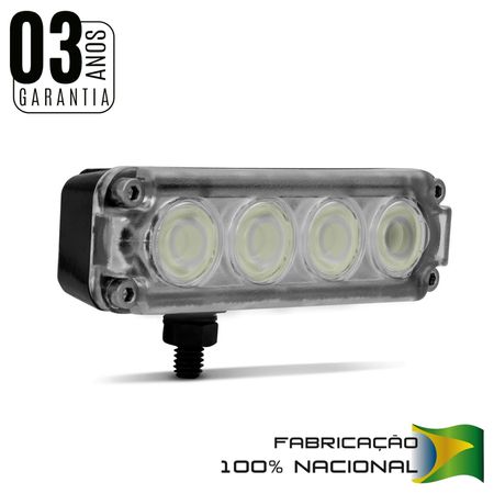 Farol-Milha-Slim-Power-LED-4-LEDs-Super-Branca-Strobo-Luz-connect-parts--2-