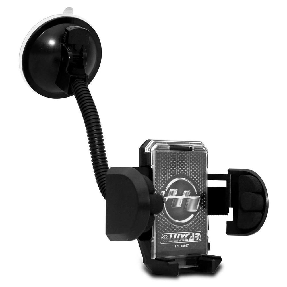 Suporte Celular GPS Tablet Carro Veicular Universal Luxcar Com Ventosa Encaixe Para Difusor Ar Preto Menor preço em Suporte Celular GPS Tablet Carro Veicular Universal Luxcar Com Ventosa Encaixe Para Difusor Ar Preto