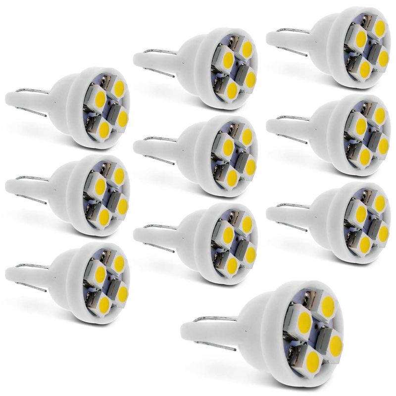 Kit-10-Lampadas-LED-T10-W5W-Pingo-4-LEDs-2W-12V-Luz-Branca-connectparts---1-