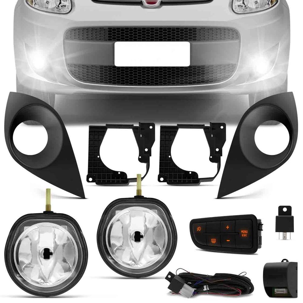 Kit Farol Milha Novo Palio G5 2012 2013 2014 2015 2016 2017 Auxiliar Neblina é ruim? Kit Farol Milha Novo Palio G5 2012 2013 2014 2015 2016 2017 Auxiliar Neblina é boa?