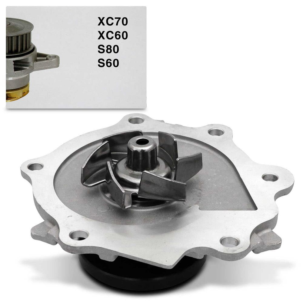 Bomba Agua Volvo XC70 2007 a 2019 XC60 2008 a 2015 S80 2006 a 2016 S60 2010 a 2019 3.0 3.2 SWP177 Menor preço em Bomba Agua Volvo XC70 2007 a 2019 XC60 2008 a 2015 S80 2006 a 2016 S60 2010 a 2019 3.0 3.2 SWP177