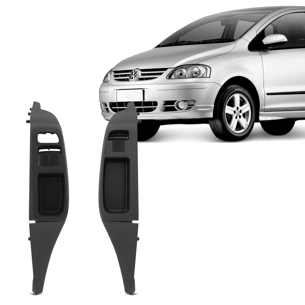 Moldura Botão Vidro Elétrico Fox CrossFox SpaceFox 2006 2007 2008 2009 Dianteiras Grafite Menor preço em Moldura Botão Vidro Elétrico Fox CrossFox SpaceFox 2006 2007 2008 2009 Dianteiras Grafite