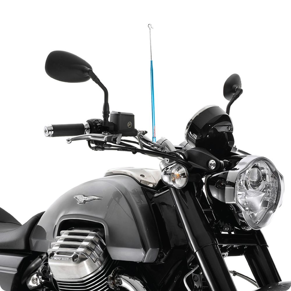 Antena Corta Pipa Retratil Retrovisor Cromado - Connect Parts Mobile