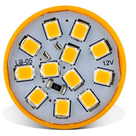 Par-De-Lampadas-12-LEDs-1-Polo-Trava-Reta-Luz-Laranja-Pisca-Seta-connect-parts-3-