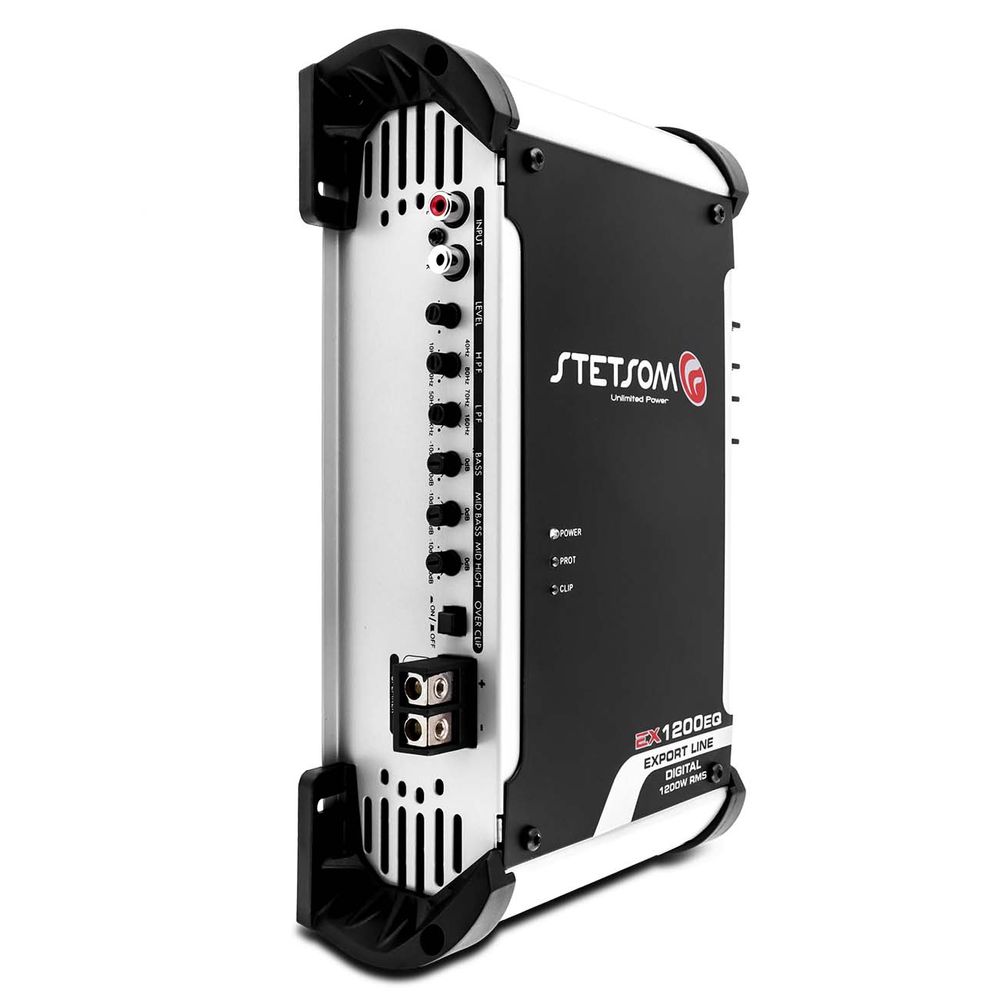 Módulo Amplificador Stetsom High Low EX 1200 EQ.1 1200W RMS 1 Canal 1 Ohms RCA Classe D Menor preço em Módulo Amplificador Stetsom High Low EX 1200 EQ.1 1200W RMS 1 Canal 1 Ohms RCA Classe D