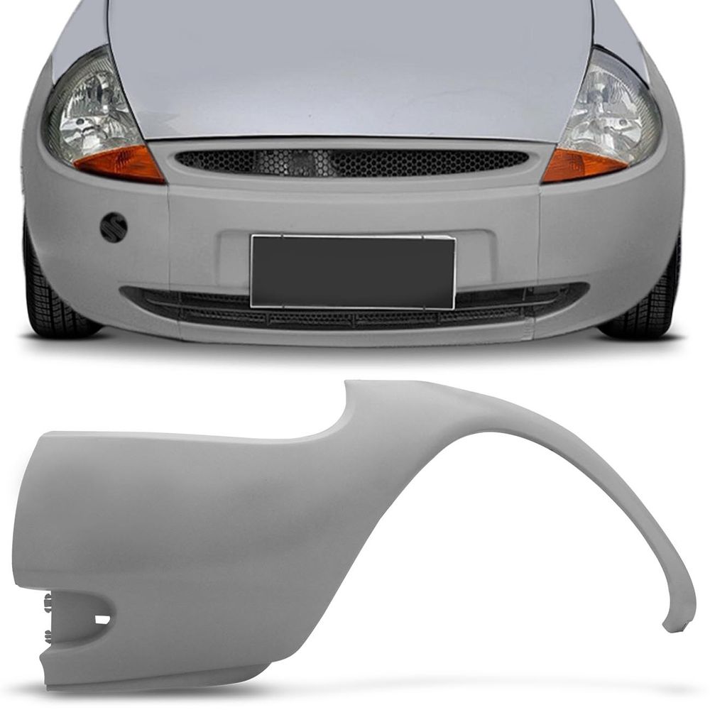 Parachoque Dianteiro Ford Ka Hatch 97 98 99 2000 2001 2002 Primer Lado Esquerdo Menor preço em Parachoque Dianteiro Ford Ka Hatch 97 98 99 2000 2001 2002 Primer Lado Esquerdo