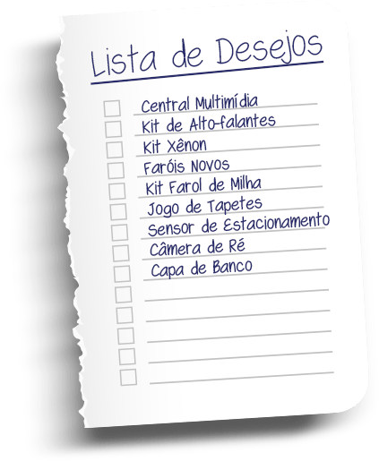 Lista de desejos | Connect Parts
